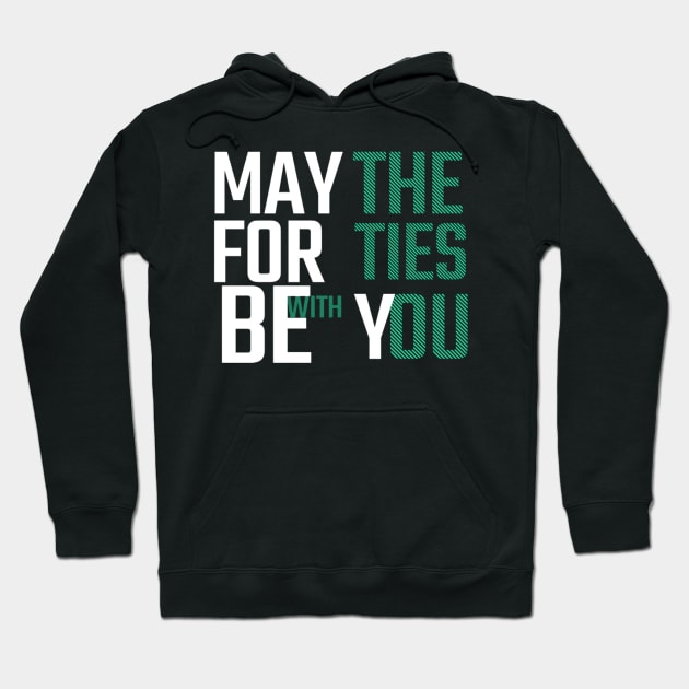 Funny May The Forties Be With You 40th Birthday Hoodie by rhazi mode plagget
